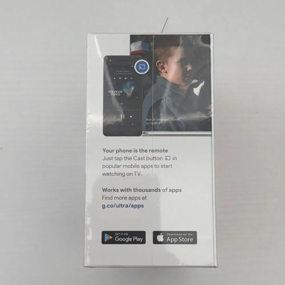 Google Chromecast Ultra 4K Digital Media Streamer -  Sealed New